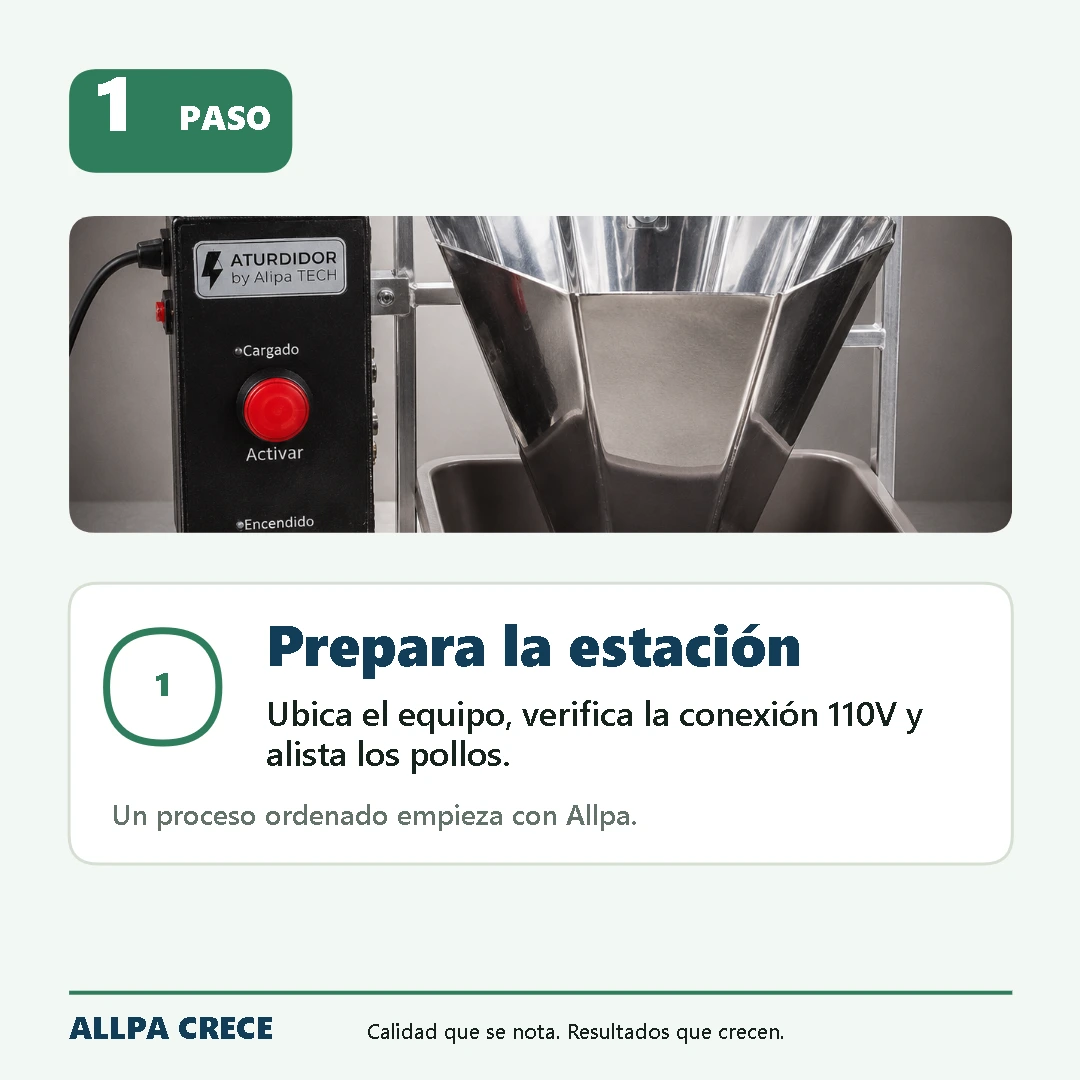 Manejo antes del beneficio con Allpa Tech