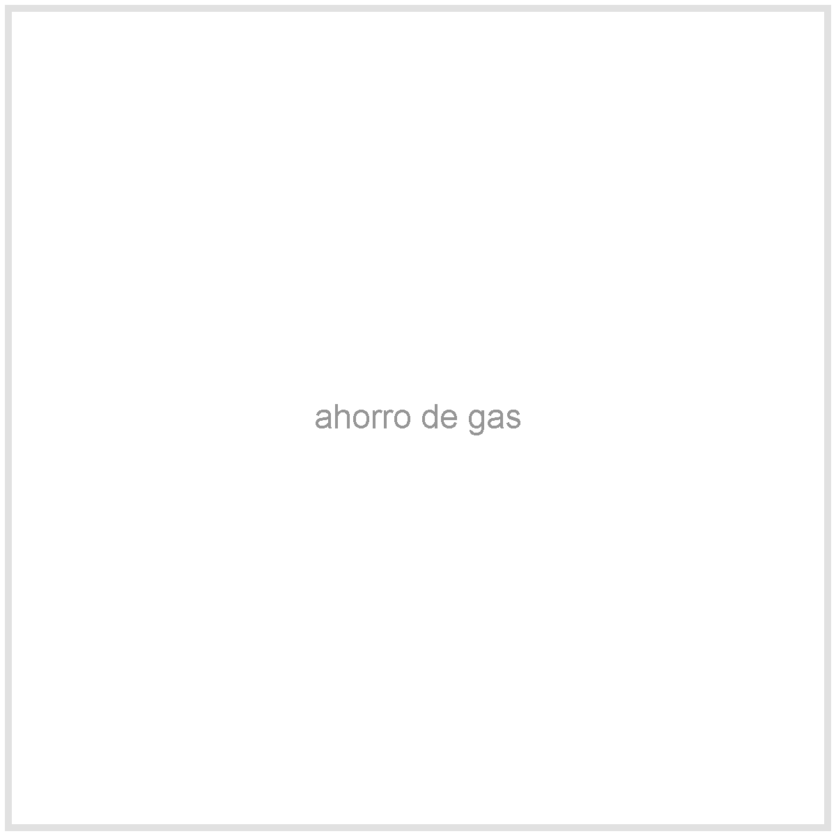 Ahorro de gas con control adaptativo