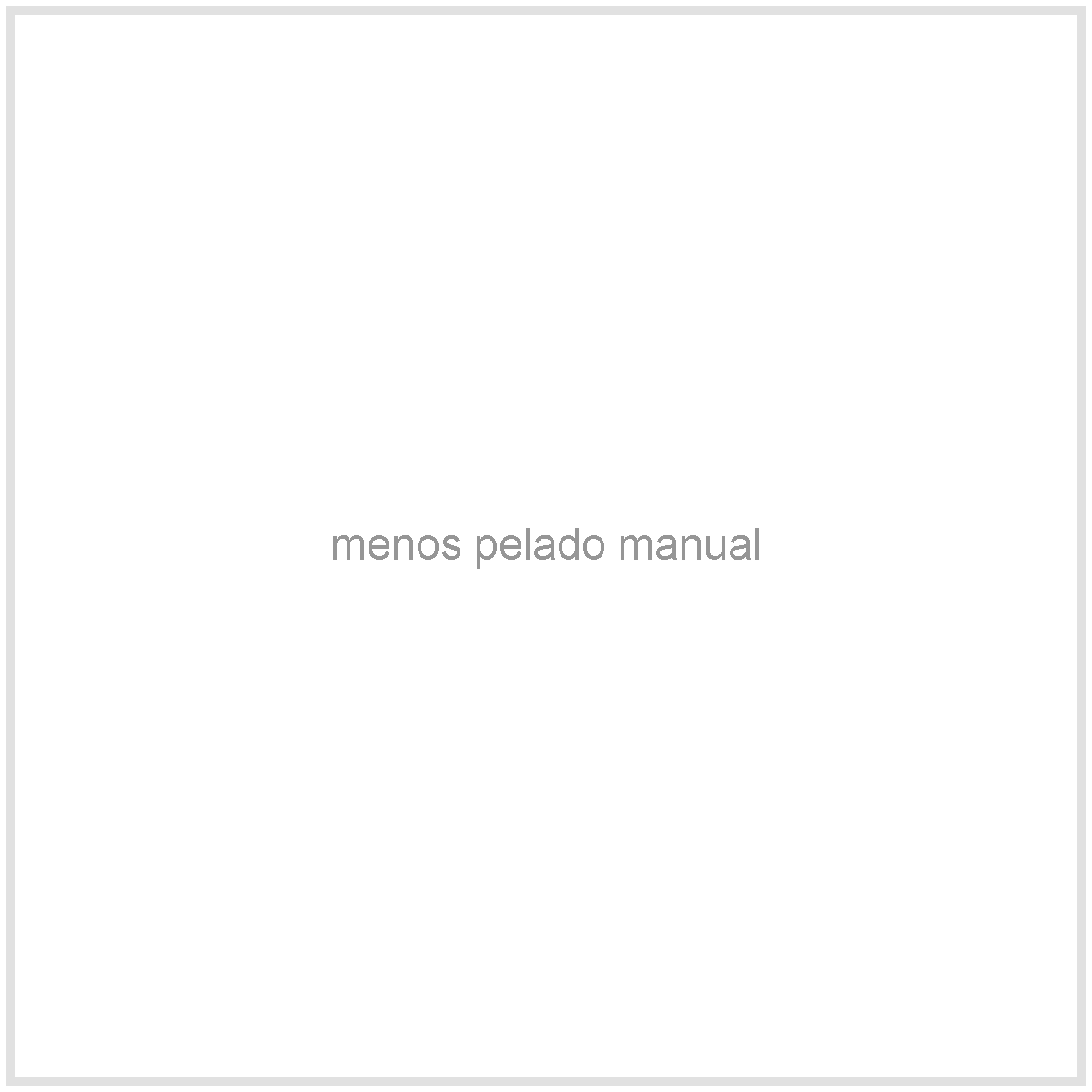 Reduce el pelado manual